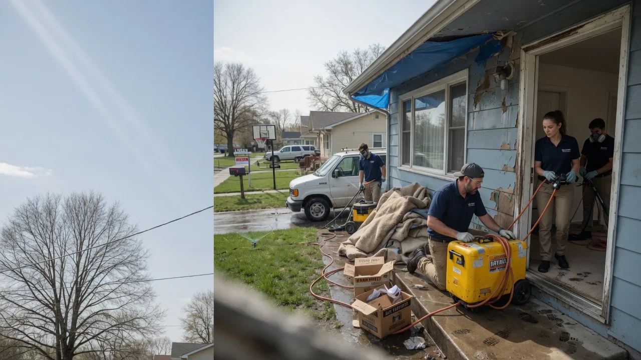 Basement Flood Cleanup in Kintyre, ND near me
